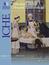 INFECTION CONTROL AND HOSPITAL EPIDEMIOLOGY雜志封面